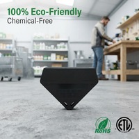 Piège à souris triangulaire en plastique écologique pour animaux domestiques, sans danger pour les enfants, pour contrôler et tuer les souris, boîte-cage pour intérieur et extérieur