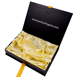 Custom Logo Rigid Cardboard Paper Black Foldable Magnetic Hair Extension Packaging Wig Boxes With Satin Inside