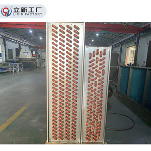 Intercambiador de calor de serpentina con aletas de acero inoxidable 304 de la fábrica Lixin para enfriador seco, recipiente a presión de ahorro de energía - Product Image 1