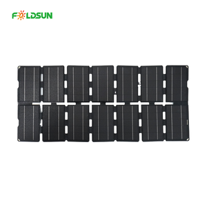 14 Gấp Cắm Trại panel năng lượng mặt trời 30 Wát không thấm nước có thể gập lại năng lượng mặt trời sạc <span class=keywords><strong>12V</strong></span> 30 Watt gấp panel năng lượng mặt trời cho ecoflow nhà máy điện - Product Image 1