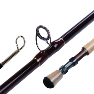 Caña de pescado de agua dulce de fibra de carbono de acción rápida para carpa, lubina, objetivo de acción lenta, corcho compuesto, pesca con mosca en Río, lago, corriente - Product Image 1