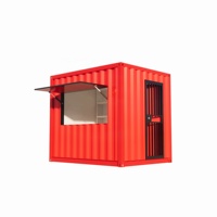 Skyacross Mini-conteneur de 10 pieds pour café/bar/restaurant rapide/magasin de proximité/kiosque/borne
