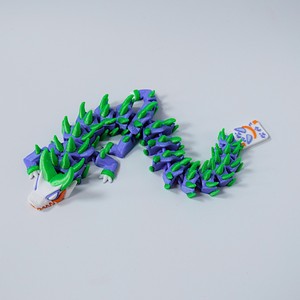Vashine 3D impreso colorido bromistas dragón juguetes creativo Flexible cristal PLA juguetes 3D figura de acción dragón <span class=keywords><strong>para</strong></span> niños - Product Image 1
