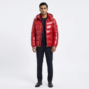 Colección de Invierno, Servicio OEM, Chaqueta Acolchada Unisex con Cierre, Relleno de Algodón, Tela de Lona de Poliéster y Algodón, Estilo Urbano - Product Image 1