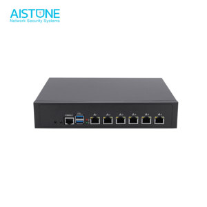 Dispositivo de red AISTONE con 6 NICs 2.5 GbE, router empresarial 1U para montaje en rack, router de 6 puertos LAN con firewall - Product Image 3