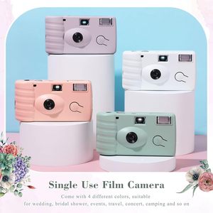 Appareil photo jetable 35 mm avec flash, à usage unique, mise au point fixe manuelle, en plastique, pour enfants, impression personnalisée, DVD 8K - Product Image 3