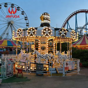 Manège pour enfants, équipement de parc d'attractions, carrousel à 16 places, carrousel à chevaux Mary Merry <span class=keywords><strong>Go</strong></span> Round, à vendre - Product Image 3
