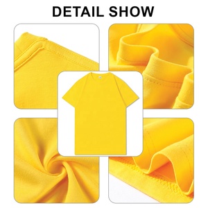 Vente en gros de t-shirts à col rond imprimés sur mesure 100% coton pour hommes Fourniture ODM directe de haute qualité pour l'été - Product Image 4