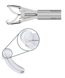 คลิปหนีบกล้องแบบใช้แล้วทิ้งสำหรับเครื่องมือผ่าตัดเนื้อเยื่อหลอดเลือดแบบอัตโนมัติเครื่องมือขนาดกลางขนาดใหญ่สำหรับเครื่องมือผ่าตัด - Product Image 3