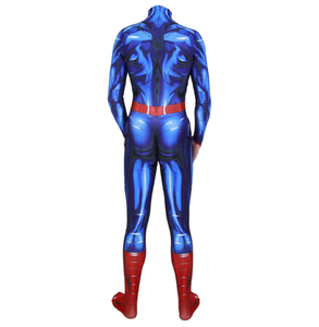 Disfraz de Cosplay de Superhéroe de Anime para Halloween Traje de Superman con Body y Capa para Hombre Adulto - Product Image 3