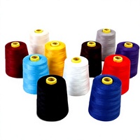 Benang Jahit Mentah Wolfsea Industrial 40/2 2000yds 100% Poliester Spun Tenasitas Tinggi Susut Rendah