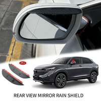 Visera de Ventana Deflectora de Sol y Lluvia para Puerta para Honda HRV 2024 en Adelante Protección y Decoración TW 4 Piezas