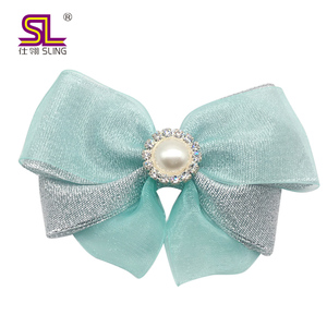 โบว์ริบบิ้นสองสีเครื่องประดับผมโบว์สีสันสดใส - Product Image 4