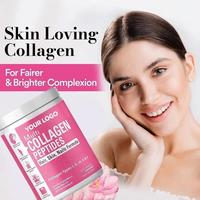 Poudre de collagène hydrolysé multifonctionnelle de haute qualité, suppléments de peptides, mélange de probiotiques favorisant la santé de la peau, des cheveux et des ongles, 300g