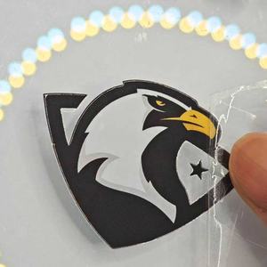 <strong>Customizable</strong> 3D Gold Silver Logo Durable UV Crystal Adhesive Sticker Waterproof Tear Film Household <strong>Products</strong> <strong>Customizable</strong> Cold - Product Image 5