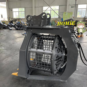 HOMIE Nouveau <span class=keywords><strong>mini</strong></span>-bucket de criblage pour excavatrice, accessoire de criblage <span class=keywords><strong>rotatif</strong></span> pour le tri du sol, du sable et des pierres - Product Image 2