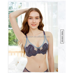 Reggiseni in Rete <span class=keywords><strong>Trasparente</strong></span> di Varie Taglie, Intimo in Mesh, <span class=keywords><strong>Reggiseno</strong></span> Morbido <span class=keywords><strong>Imbottito</strong></span> per Ragazze, Vita Quotidiana e Yoga Fitness - Product Image 2