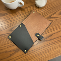 Porte-chèques en cuir PU, porte-billets, cadeaux promotionnels, cadeaux de bienvenue, moderne, portable, restaurant, hôtel, café, livret de menu