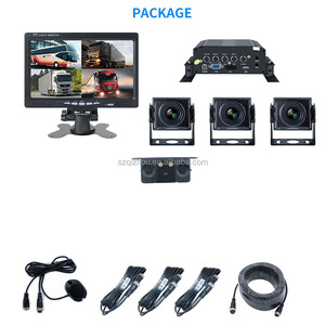 Cảm biến đỗ xe với màn hình xe buýt AHD 7inch cho xe tải/xe buýt trường học 3 trong 1 mdvr 4 AHD Camera đỗ xe tải với cảm biến đỗ xe - Product Image 5