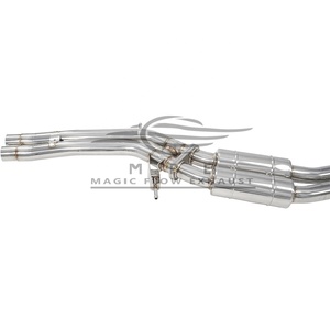 Silenciador de sistema de escape de servicio ODM Cat-Back para <span class=keywords><strong>Audi</strong></span> <span class=keywords><strong>A6</strong></span> A7 <span class=keywords><strong>C7</strong></span> 3,0 T V6 piezas de ajuste de tubo de escape doble Escape - Product Image 5