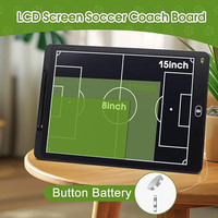 Planche d'entraîneur de football en gros, planches d'entraînement tactique LCD, tablette d'écriture numérique planche d'entraînement de football avec stylet