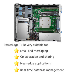 เซิร์ฟเวอร์ T160 Xeon 2.6GHZ ประสิทธิภาพสูงพร้อมพื้นที่จัดเก็บเครือข่ายเซิร์ฟเวอร์ทาวเวอร์สต็อก - Product Image 5