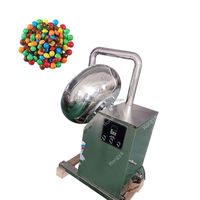 Machine de fabrication de chocolat, d'amandes, de noix, de cacahuètes et de sucre avec fonction de chauffage électrique commercial