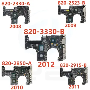 A1286 2.4 gz कोर 2 जोड़ी p8600 तर्क बोर्ड के लिए 2 जोड़ी p8600 तर्क बोर्ड 15.4 "820-2330-- एक मदरबोर्ड 2008-2012 820-2523-b 820-2915-एक 820-2850