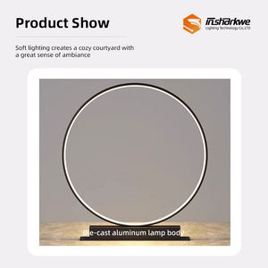 Luces LED Redondas/Anulares para Proyectos de Paisajismo, Impermeables IP54, Lámpara de Jardín de Aluminio para Caminos, Jardines y Parques - Product Image 5