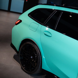 ฟิล์มเปลี่ยนสีรถยนต์ PET สีเขียวมิ้นท์แบบเต็มคัน ป้องกันสีรถยนต์ ขนาด 1.52*16 เมตร ม้วน  จากโรงงานผู้ผลิต - Product Image 5