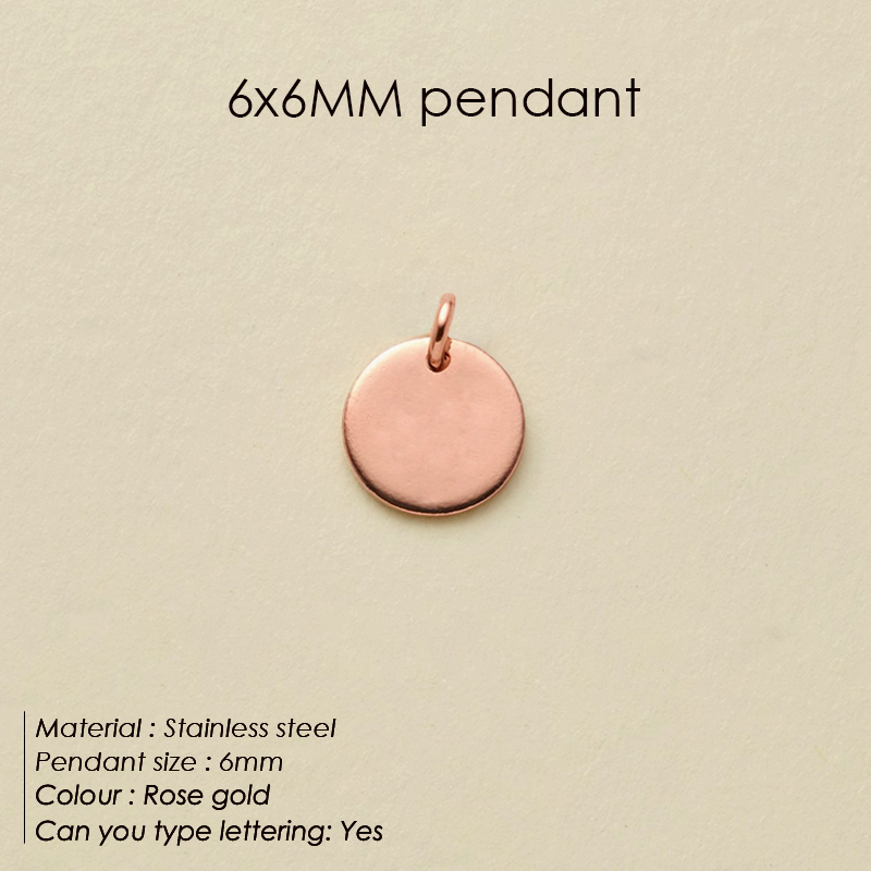 Or rose 6MM