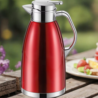 Carafe isotherme en acier inoxydable 304 pour café européen, bouilloire à eau pour fêtes, cadeau domestique avec impression personnalisée