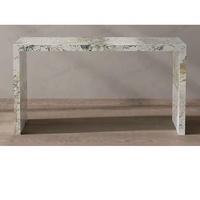 Console et table basse en pierre massif Tostone, écologiques, couleur personnalisable, élégantes, durables, meubles de salon