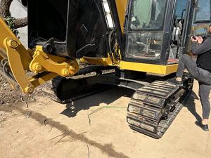 Excavadora usada Caterpillar mini equipo de construcción grande excavadora sobre orugas - Product Image 5