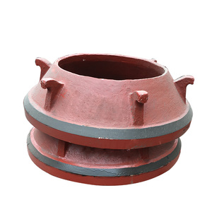 Pièces de rechange de haute qualité pour l'enduit de bol de concasseur mobile à cône, manteau concave pour l'exploitation minière - Product Image 1