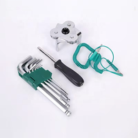 ELEHAND – Kit d'outils de réparation automobile 121 pièces avec clés à douille 1/4, 3/8, 1/2 et outils à main pour l'entretien et la réparation de voitures