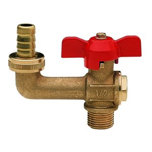 Garden Ball Hose Tap 3/4 In Dn 20 15 Bar 217.5 Psi For Outdoor <b>Water</b> Supply - Product Image 1