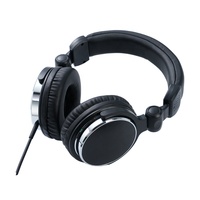 Casque de jeu OEM personnalisé avec logo, en ABS, unité de haut-parleur 50 mm, étanche IPX-4, basses profondes, filaire, interface 3,5 mm, contrôle du volume pour DJ