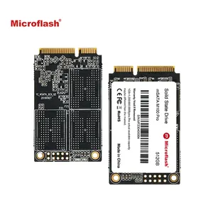 Microflash PCIe mSATA 256GB SSD SATA3 trạng thái rắn Ổ đĩa cứng Sata III 6 Gb/giây SSD 128GB