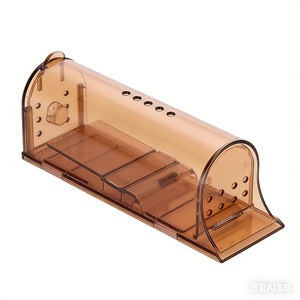 Trampa para Ratones de Plástico Transparente, Reutilizable, Sin Matar, para Capturar Ratones Vivos en Interiores - Product Image 2