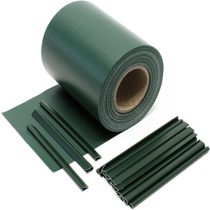 Wholesale Price Garden PVC Tarpaulin Vinyl Privacy Fence Strips Roll Zaun Sichtschutzstreifen - Product Image 4