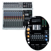 Mélangeur audio professionnel amplificateur système de sonorisation console numérique mélangeur de production musicale dj alimenté audio