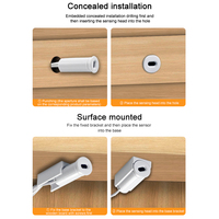 Capteur de porte intelligent DC12V/24V pour armoire, capteur de proximité infrarouge sans contact pour bande lumineuse LED, interrupteur de capteur de placard
