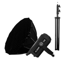 Vente en gros en usine Boîte à lumière douce à bouche profonde de 90cm facile à installer avec baïonnette Baorong standard pour bâtons <span class=keywords><strong>Selfie</strong></span> - Product Image 5