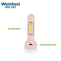 Lampe de poche rechargeable par USB Petite lampe de poche LED de camping Mini lampes de poche portables avec lampes