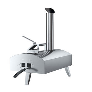 Four à Pizza Portable molletonné en bois, pour Patio et jardin, ustensile de pâtisserie avec pierre à Pizza, nouveau Design 2022 - Product Image 1