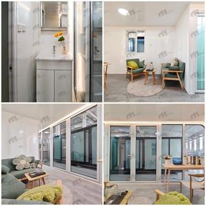 TYGB 20ft rumah kabin Apple dinding aluminium kantor Hotel kapsul prefabrikasi - Product Image 2