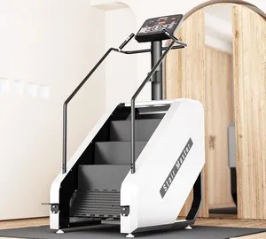 Escalera de fitness de gimnasio de alta calidad Popular con máquina de escalera de entrenamiento aeróbico directo de fábrica