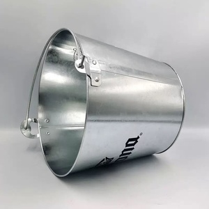 Offre Spéciale fête bière boisson bacs à glace Profession 5L galvanisé métal <span class=keywords><strong>vin</strong></span> seau à glace - Product Image 5