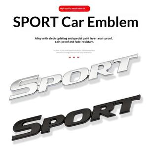 Pegatina Deportiva 3D para Emblema de Coche, para Panel Trasero y Lateral de Puerta, Reutilizable, Versión Deportiva, Modificación - Product Image 2